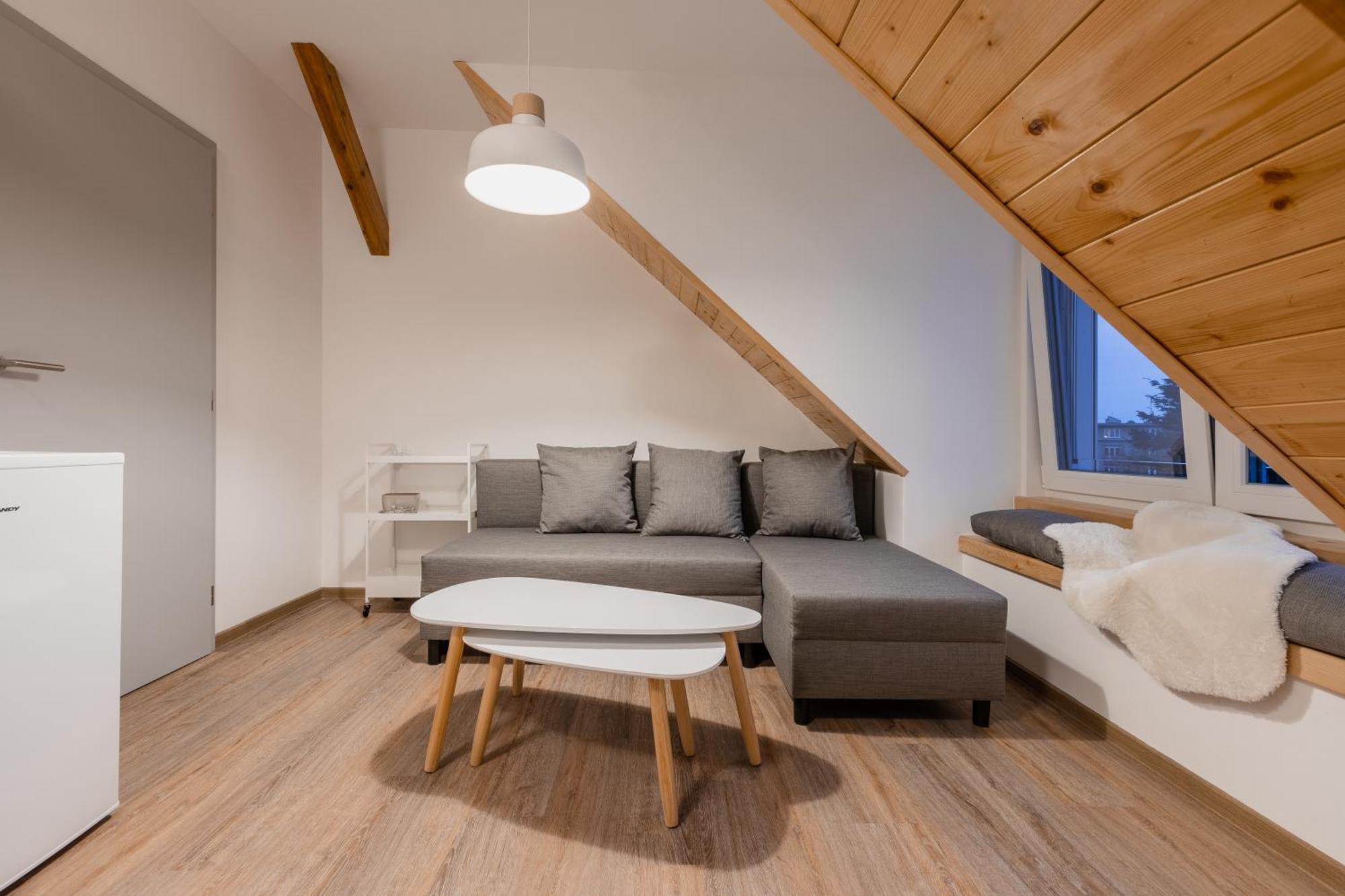 Romanticky Loft Parking U Hlavniho Nadrazi オロモウツ エクステリア 写真