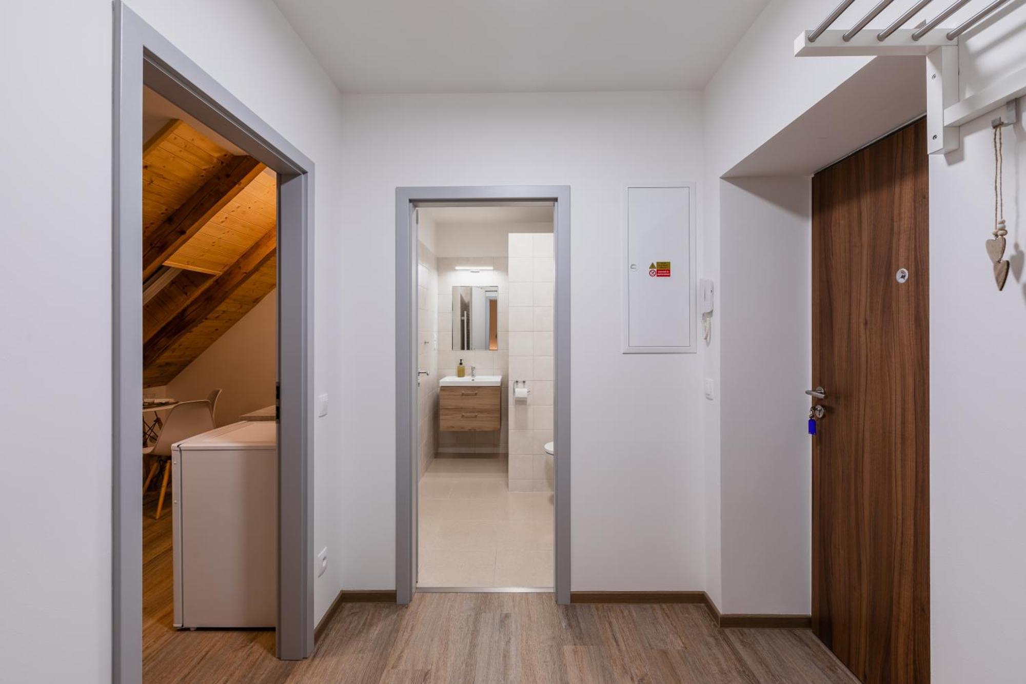 Romanticky Loft Parking U Hlavniho Nadrazi オロモウツ エクステリア 写真